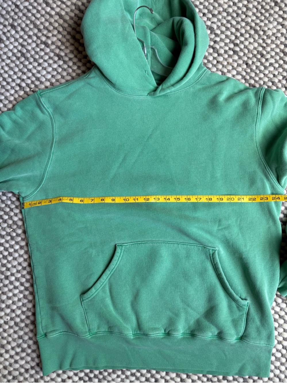 Fred Segal RARE Green Logo Sleeve Hoodie - Picture 4 of 6